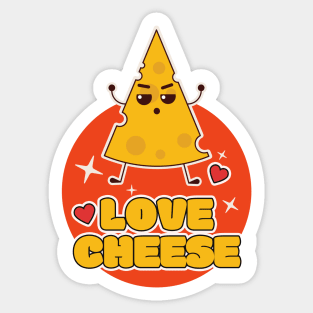 Love Cheese Sticker